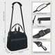thumbnail image 2 of Disketp Black Fish scales Lonchera Térmica para Mujer y Hombre, Bolsa de Almuerzo Reutilizable e Impermeable para Trabajo, Viajes y Picnic, 2 of 7
