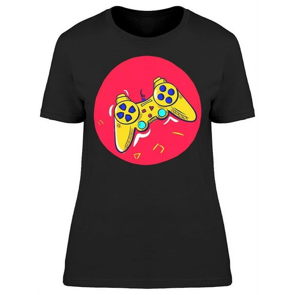 Joystick  Icon T-Shirt Women -Image by Shutterstock, Female Large