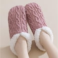 thumbnail image 6 of TBWNWG Soft Slipper Socks Thermal Winter Booties Cozy Indoor Outdoor Non- Sleep Footwear Warm Comfort,Size One Size, 6 of 6