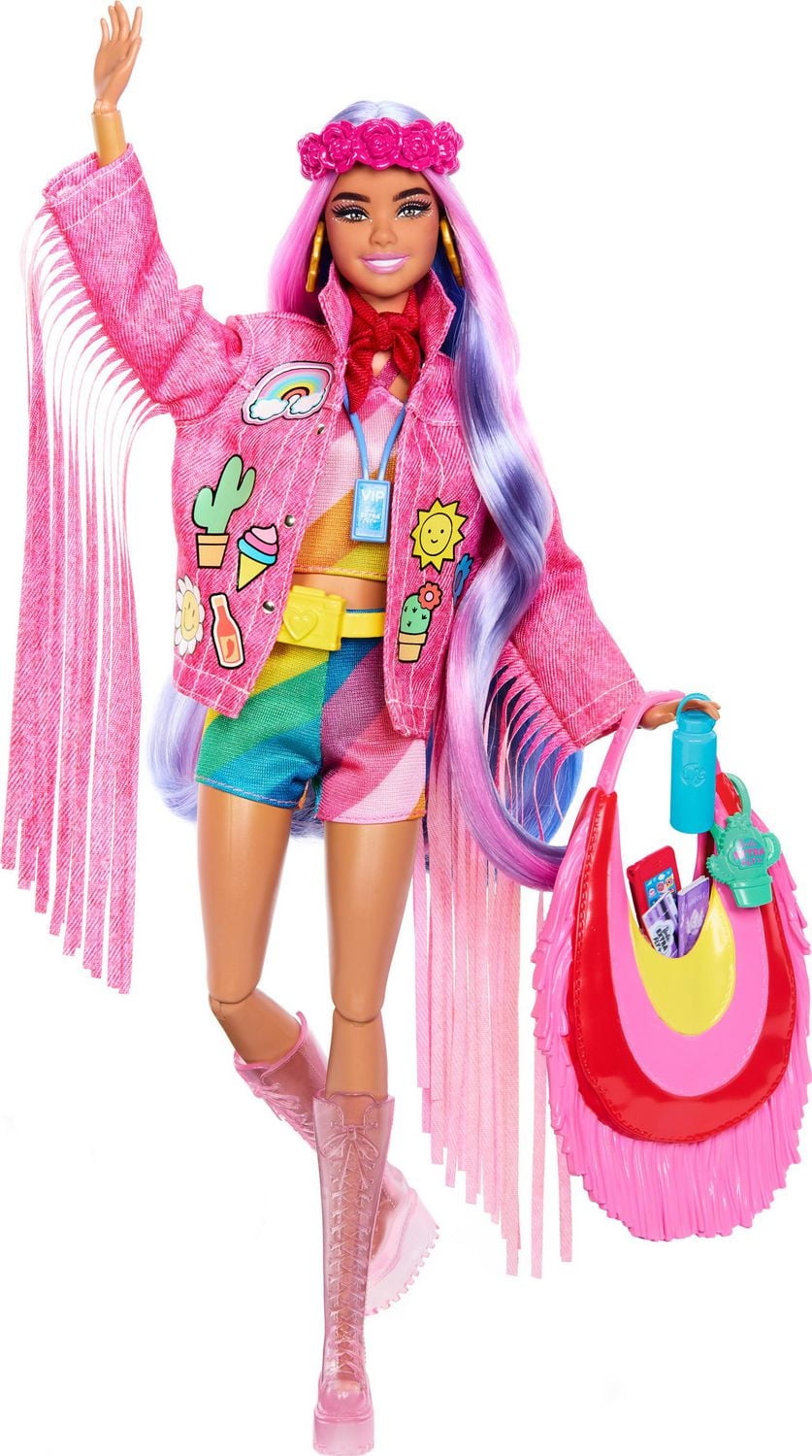 Travel Barbie Doll with Desert Fashion, Barbie Extra Fly