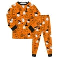 thumbnail image 1 of Ensemble Garçons et Filles Pantalon Long Régulier à Manches Longues Col Rond Imprimé 3D, 1 of 8