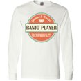 thumbnail image 3 of Inktastic Banjo Player Funny Gift Idea Long Sleeve T-Shirt, 3 of 5