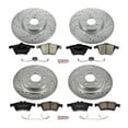 thumbnail image 3 of Power Stop Front and Rear Ceramic Brake Pad and Drilled and Slotted Rotor Kit K5469, 3 of 10