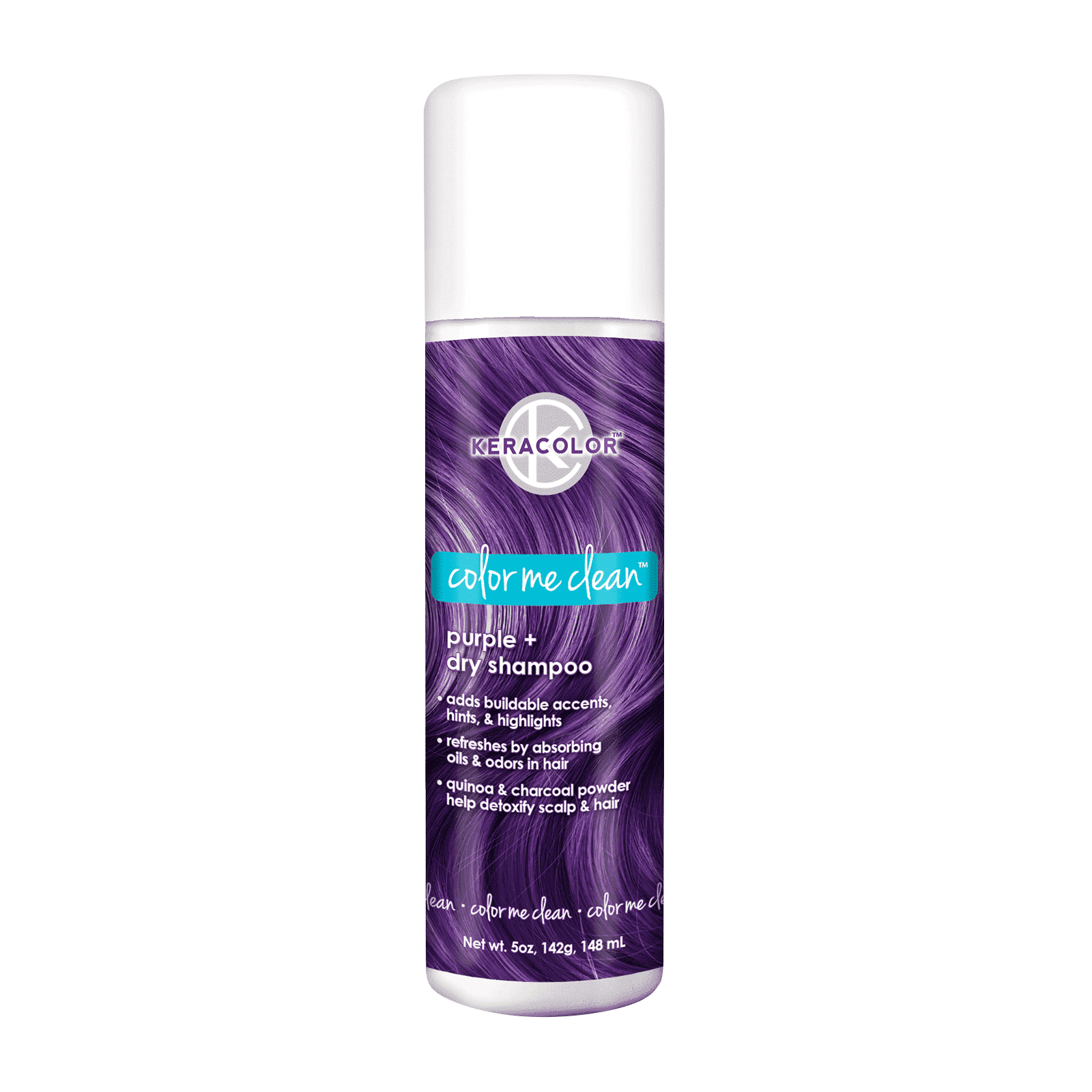 Keracolor Dry Shampoo with Color Volume Powder, Purple