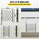 thumbnail image 3 of VEVOR Puerta de seguridad plegable individual, 48" H x 66" W Puerta de puerta plegable, puerta de seguridad de acordeón de acero, puerta de seguridad de expansión flexible, puerta de barricada, 3 of 9