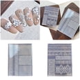 Reusable Lace Pattern Silicone Mold Flexible Nails Art Tools For Nails ...