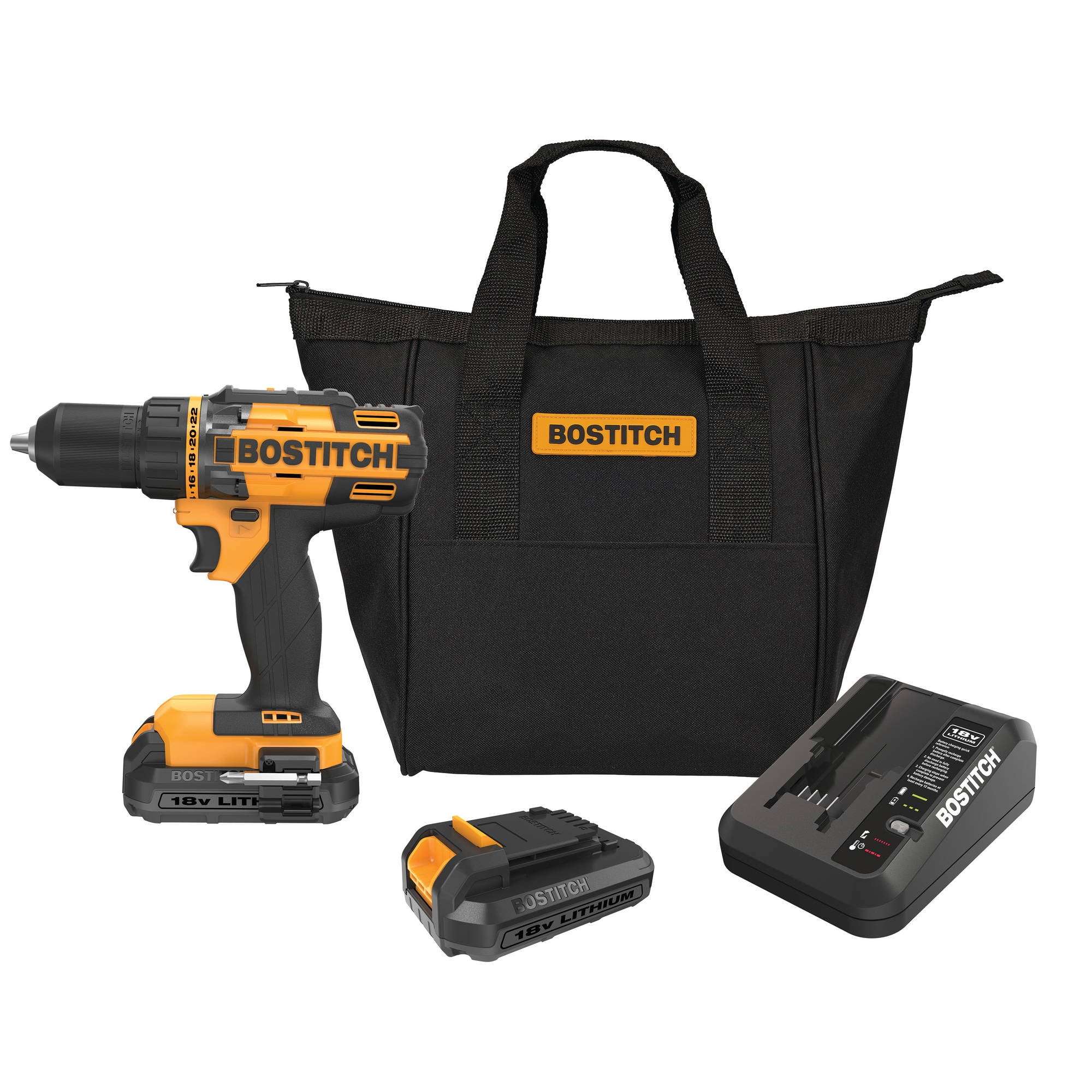 BOSTITCH BTC401LA 18V Lithium Cordless Drill by Stanley Black & Decker