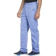 thumbnail image 7 of Dickies Essence Medical Scrubs Pant for Men Drawstring Zip Fly DK160, XS, Ciel Blue, 7 of 7