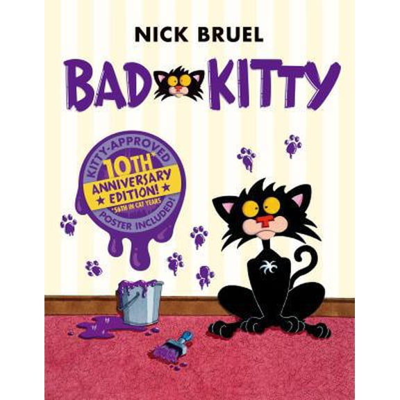 Pre-Owned Bad Kitty, by Nick Bruel, Hardcover, Children's Books, English