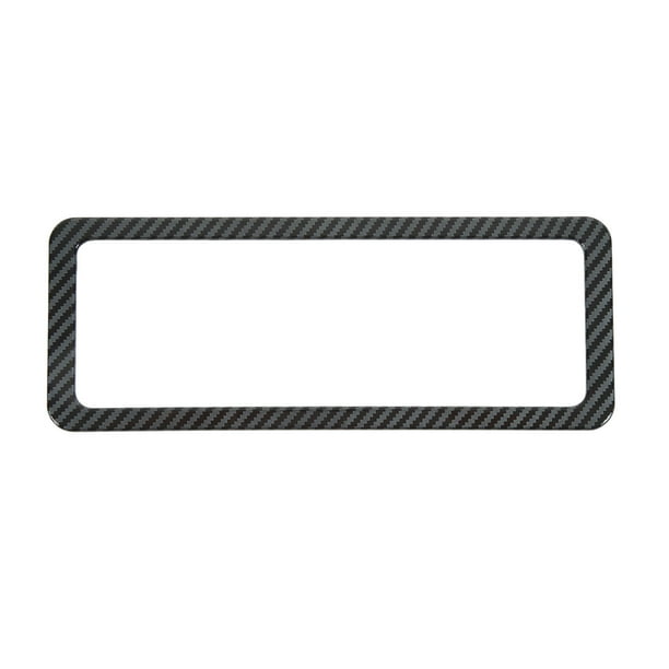 Moldura de la cubierta del marco de la luz de lectura de la lámpara del techo Patrón de fibra de carbono Moldura del marco de la luz de lectura del techo Apto para Land Cruiser Lc300 2023