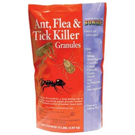 Bonide Products Inc 60613-60614 Ant- Flea & Tick Granules 10 POUND