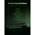 thumbnail image 3 of BLUEDEE Computer Speakers for Desktop PC, Computer Sound bar, HiFi Stereo Speakers for Computer Desktop, Bluetooth 5.0 and 3.5mm Aux-in PC Soundbar,, 3 of 9