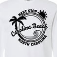 thumbnail image 4 of Inktastic Next Stop Carolina Beach, North Carolina Long Sleeve T-Shirt, 4 of 5