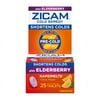 Zicam Cold Remedy RapidMelts Quick-Dissolve Tablets Citrus Plus Elderberry 25ct 1 ea(3pack)