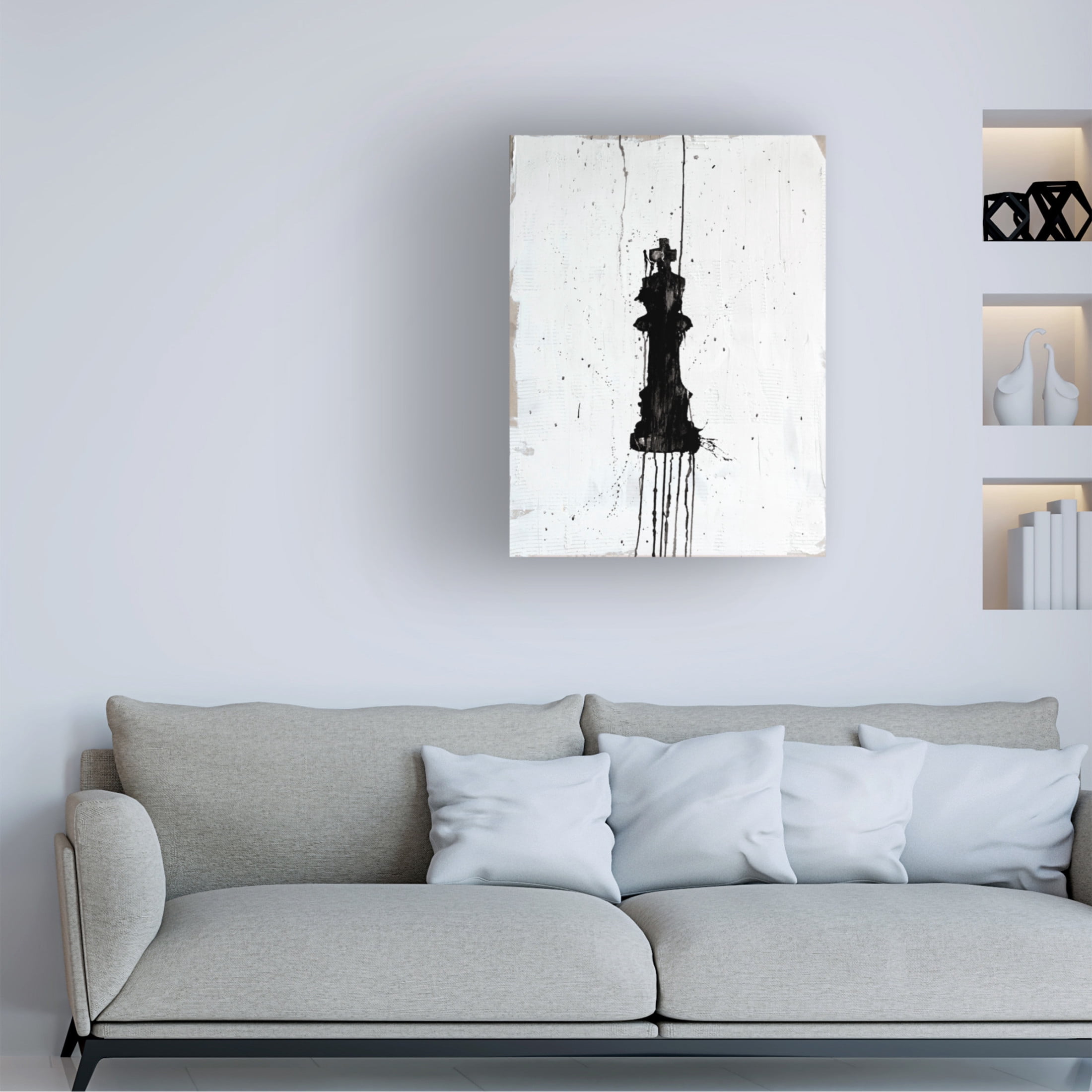Trademark Fine Art Kent Youngstrom  Chess Pieces VI Canvas Wall Art