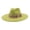 Avocado Green, variant on 10cm Big Wide Brim Boho Western Hat for Women and Men Embroidery Felt Rancher Fedora Hat