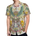 thumbnail image 4 of High Quality Hawaiian Shirts for Men Short Sleeve Aloha Beach Shirt Floral Summer Casual Button Down Shirts Blouses KDSFCW, 4 of 7