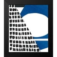 thumbnail image 2 of Stramel, Renee W. 15x17 Black Modern Framed Museum Art Print Titled - Memphis in Blue I, 2 of 5