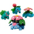 thumbnail image 2 of Pokemon XY Bulbasaur, Ivysaur, Venusaur & Mega Venusaur Mini Figure 4-Pack, 2 of 2