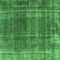 thumbnail image 1 of Ahgly Company Indoor Square Oriental Emerald Green Industrial Area Rugs, 4' Square, 1 of 4