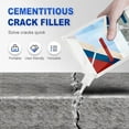 thumbnail image 2 of Heavy-Duty Concrete Crack Repair Adhesive – Quick-Drying Waterproof Sealer for Outdoor Concrete, Home Repairs, and Renovations (Grey, 200G), 2 of 6