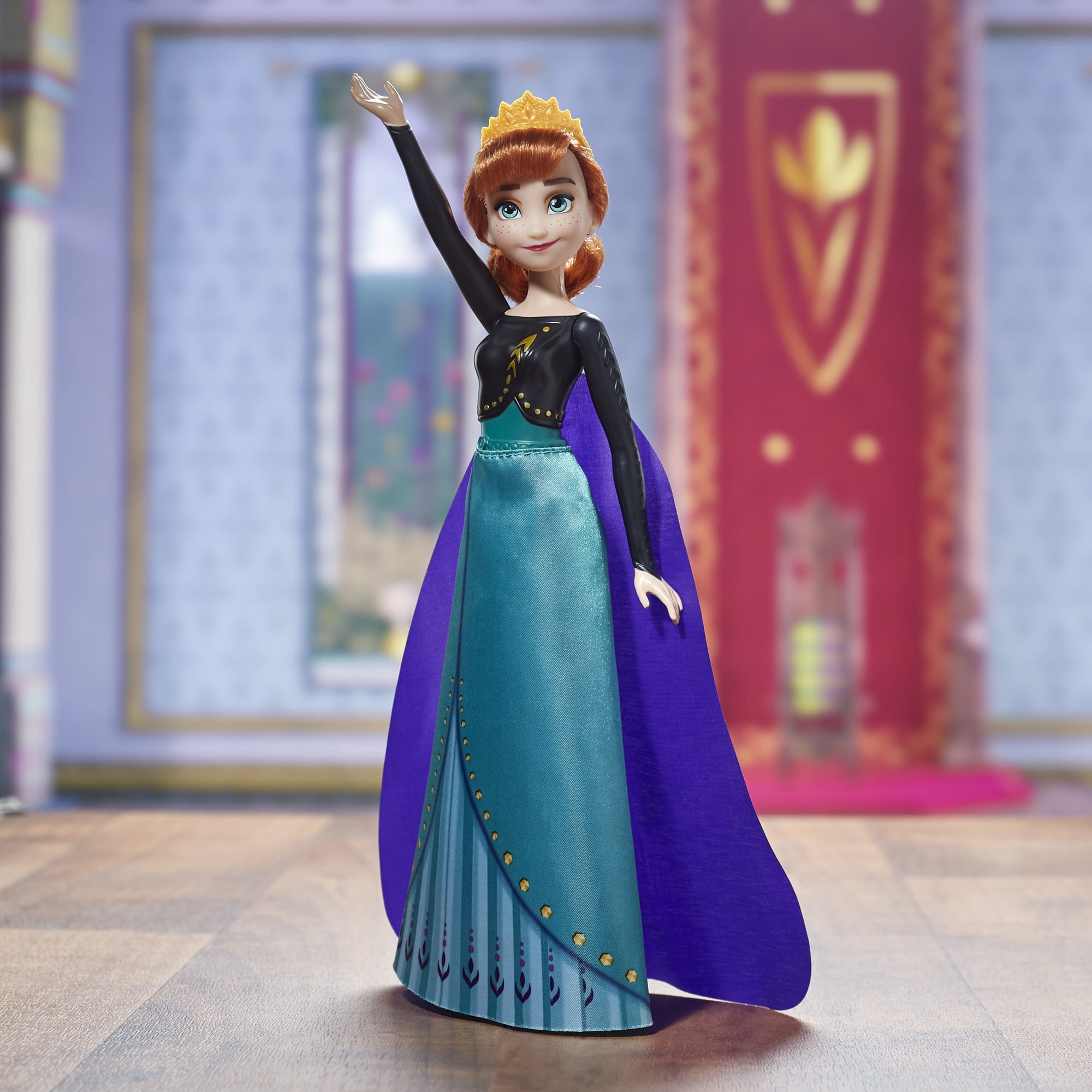 Disney's Frozen 2 Queen Anna Shimmer Fashion Doll, Removable Clothes and Accessories