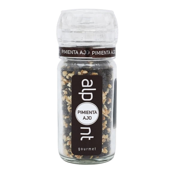 Pimienta ajo molinillo Alpont Gourmet 54 g
