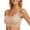 Beige, variant on Wireless Bras for Women Padded Pull on No Underwire Push up Bralette Full Coverage Comfortable Seamless Lace Bras M-2XL
