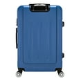 thumbnail image 3 of Luggage 3 Piece Set Suitcase, Airline Approved ABS Hardshell Luggage with Spinner Wheels, Carry on Lightweight Suitcase with Telescoping Handle, Large Capacity Traveling Storage Suitcase, Dark Blue, 3 of 9