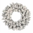 thumbnail image 2 of Vickerman A193730 30 in. Frosted Silver Wreath with 180 PVC Tips, 2 of 4