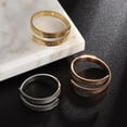 thumbnail image 2 of Ayatul Kursi Scripture Open Ring Quran Islamic Muslim Adjustable Ring Arabic Language Jewelry Women Gift, 2 of 5