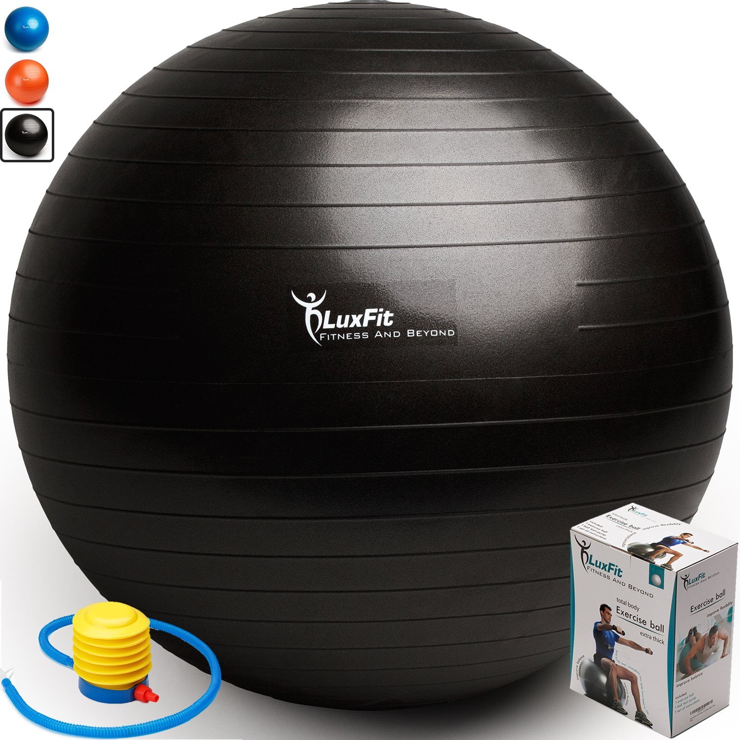 Yoga Ball Pilate Fitness Gym 65cm Balance Pregnancy Exercise Swiss Balls Pump