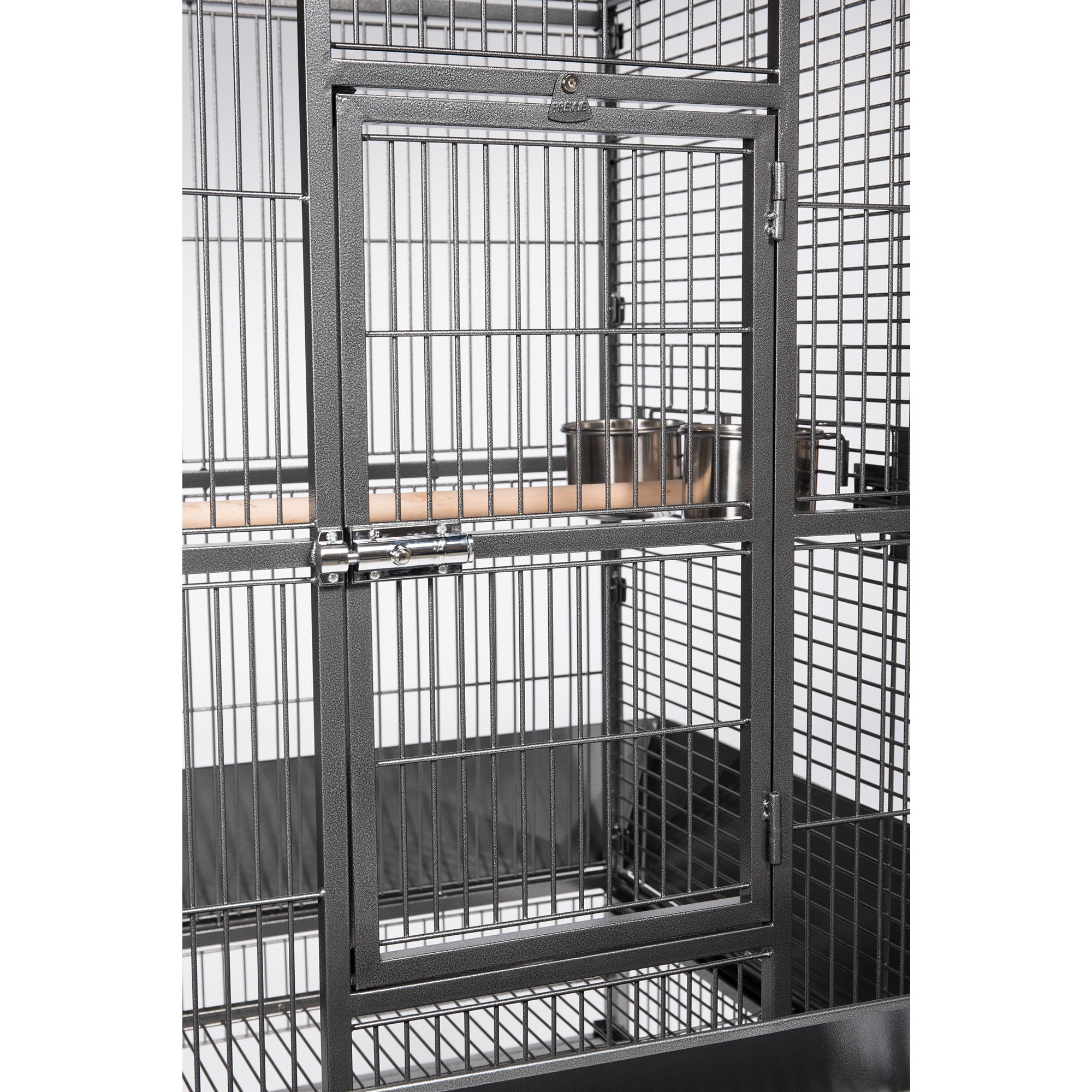Prevue Pet Products Medium Dome Top Bird Cage - Black 34521