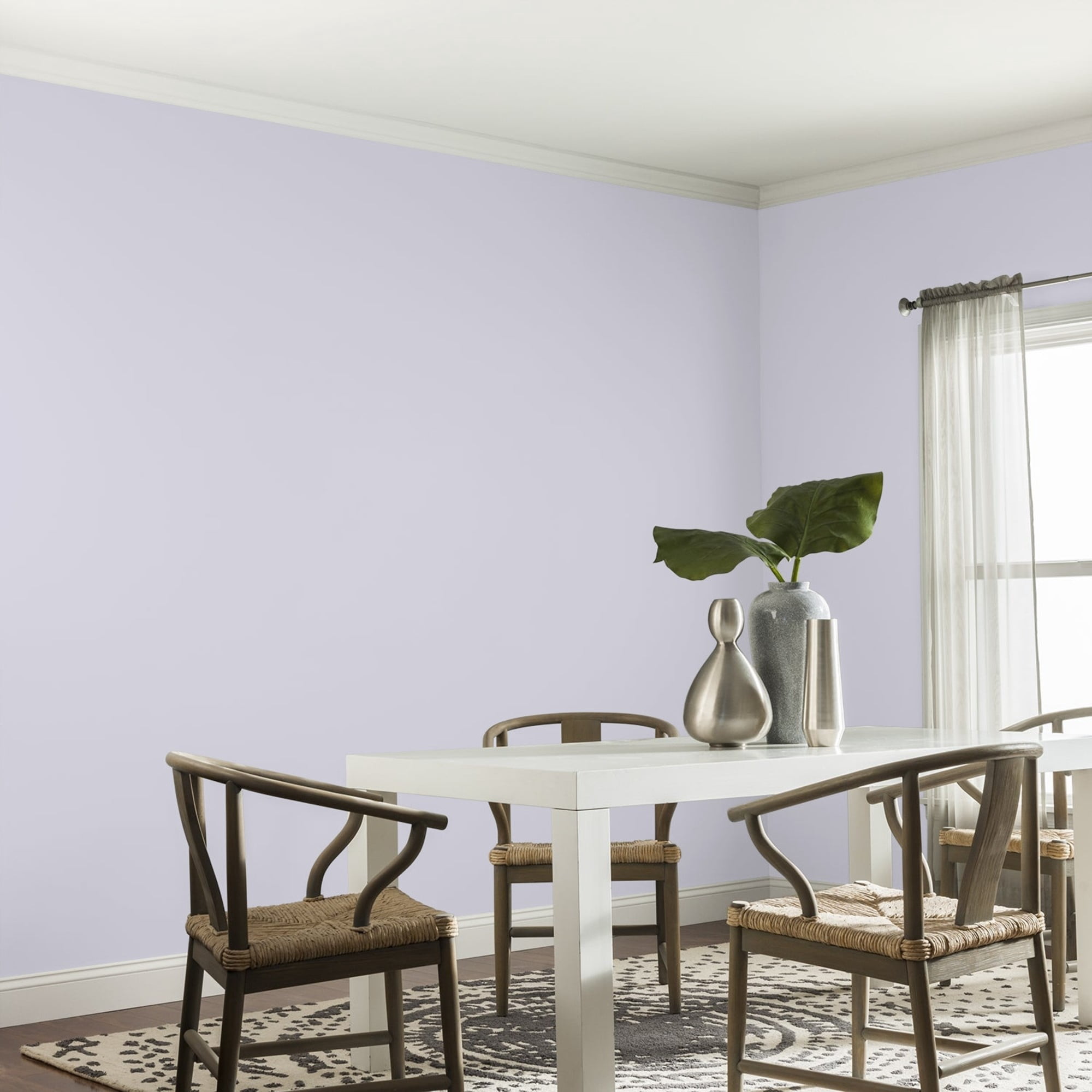 Glidden HEP Frosted Lilac / Purple, Eggshell Interior Paint with Primer, 1 Gallon