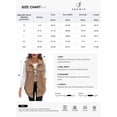 thumbnail image 7 of SHEWIN Womens Fleece Vest Sherpa Jackets Button Down Sleeveless Long Vest Winter Fall Warm Coat Outerwear, 7 of 7