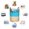 thumbnail image 6 of Fotbe Boards and Beach Laundry Basket with Handles, Waterproof Large Laundry Hamper, Wash Bag for Corner Dorm, Rolling Laundry Basket with Handles-Medium, 6 of 8