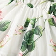 thumbnail image 4 of Baby Girls Flower Princess Dress Off Shoulder Birthday Summer Dress for 6M-5Year, 4 of 6