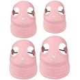 thumbnail image 4 of Dog Cap, Baseball Cap, Canvas Baseball Cap, Hat with Ear Holes for Dogs （Pink,XL）, 4 of 6