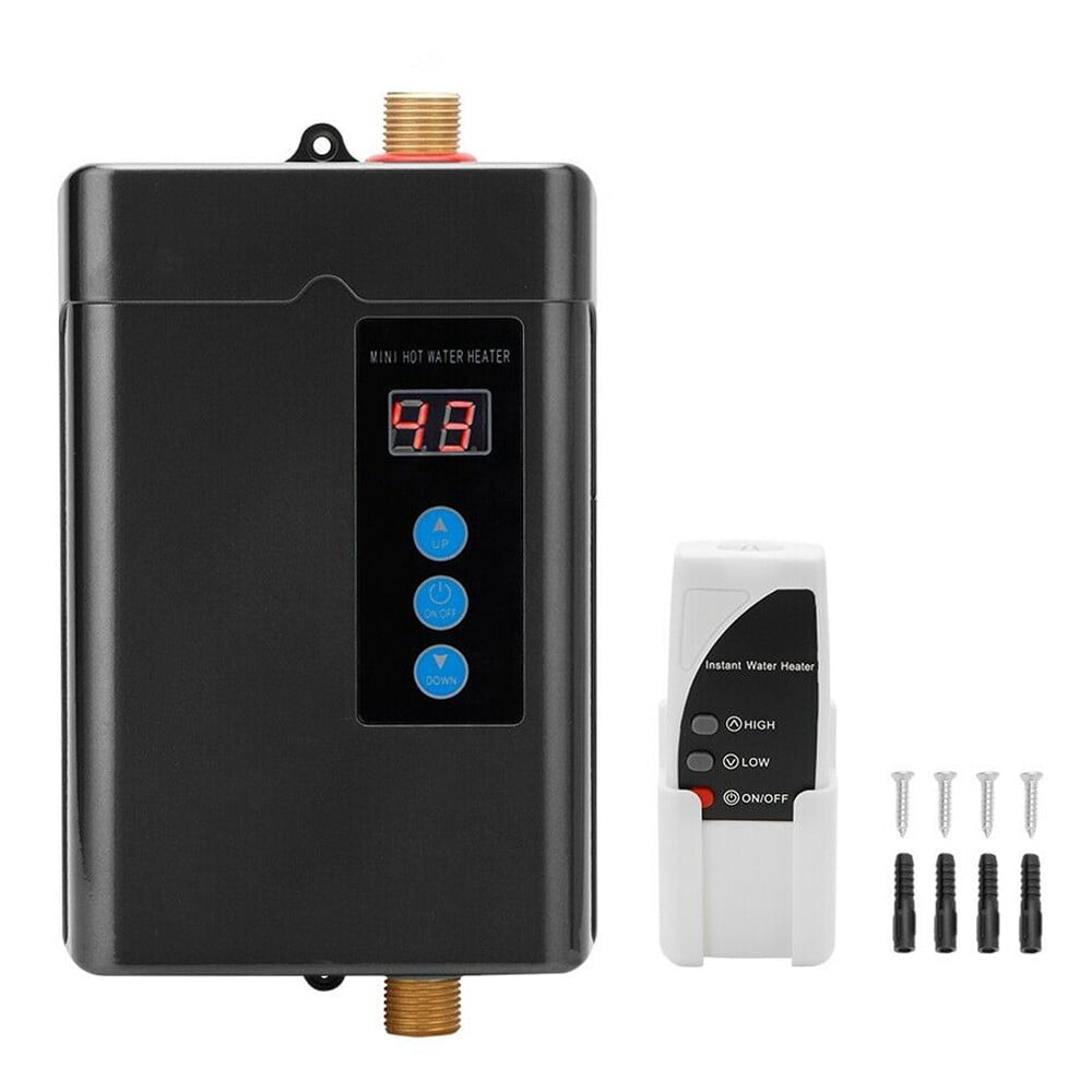 3KW Tankless Electric Hot Water Heater Instant Boiler On Demand Whole House  (Batteries Not Included )