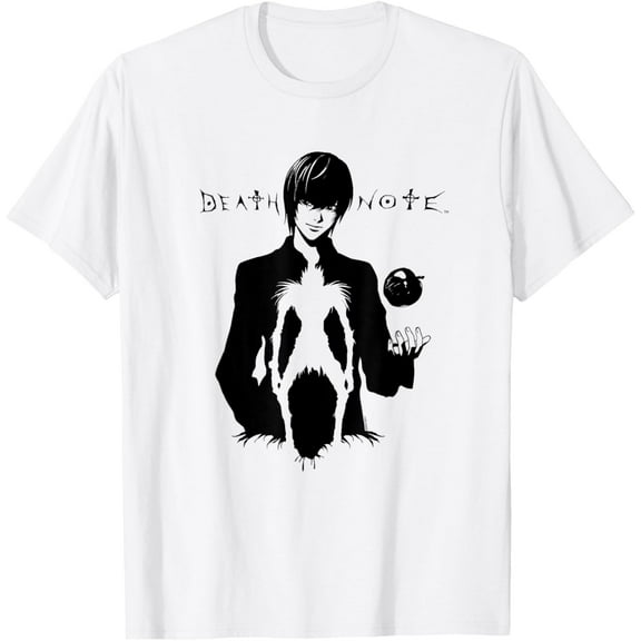Death Note T-shirt Short Sleeve Crew Neck Cotton T Shirt for Men & Women