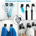 thumbnail image 6 of Towel Bar Set Black Gold 5 Pieces Bathroom Hardware Accessory Set Towel Holder Set for Bathroom SUS304 Stainless Steel Bathroom Accessories Set Wall Mounted 15.8 in, 6 of 6