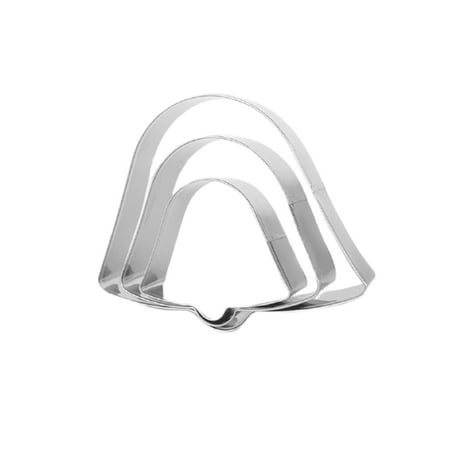 

LSFYSZD 3Pcs Christmas Biscuit Cutters Stainless Steel Cookie Cutting Moulds