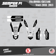 thumbnail image 4 of Kalair GFX Graphics Kit for Honda CRF250R (2010-2013) Semperfi Series, 4 of 5