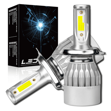WVKVII Headlight Bulbs for Honda Fit 2008-2014 High Low Beam Super Bright LED Lamp Kit 2 Pack
