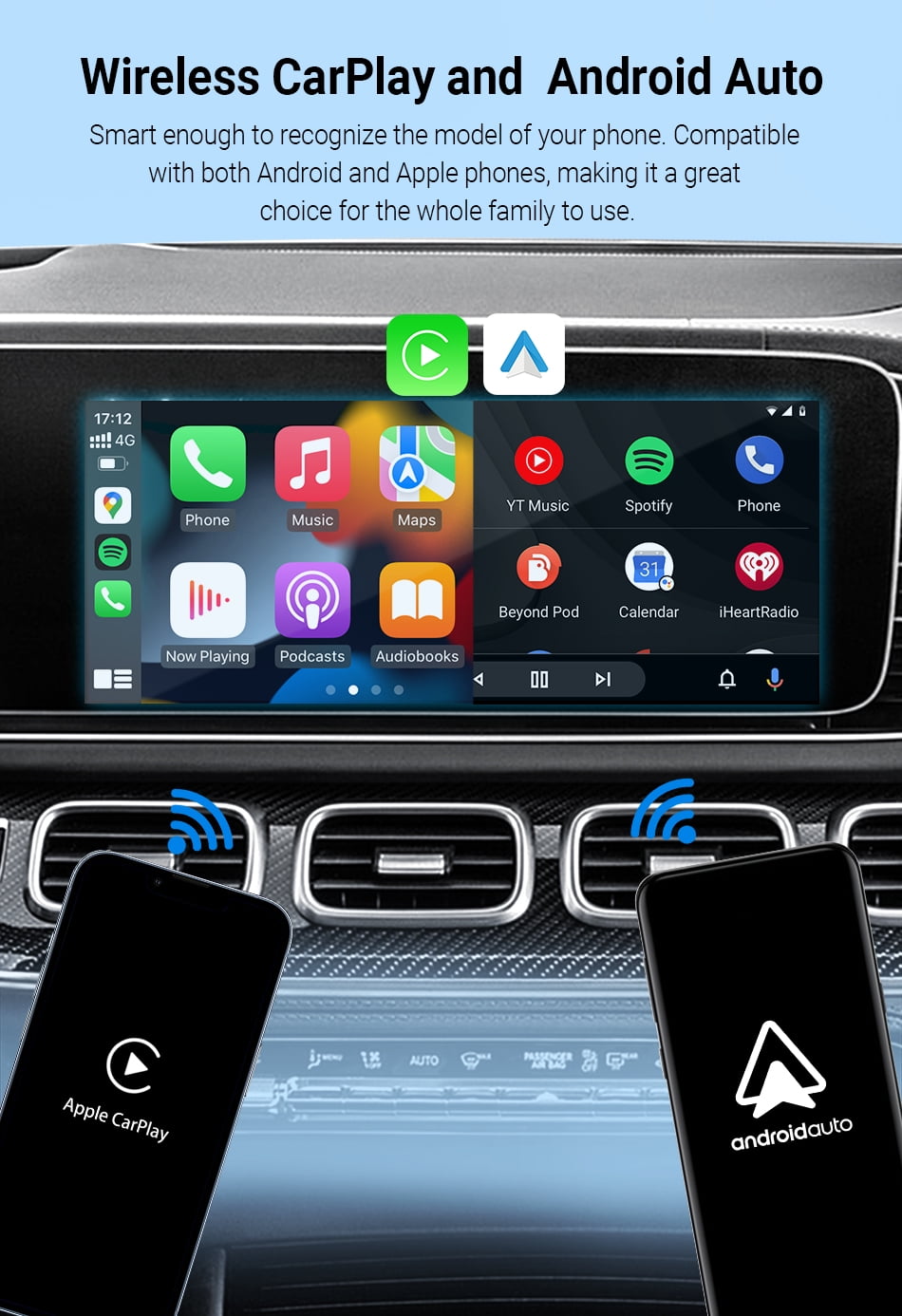 Play2Video Pro Wireless CarPlay Android Auto All-in-one Play2Video Pro Wireless CarPlay Android Auto All-in-one