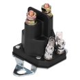 thumbnail image 3 of Terminal De Solenoides, Interruptor Solenoide De 12 V De Latón ABS Resistente Al Desgaste De 3 Polos Para Equipos, 3 of 7