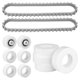 thumbnail image 1 of Pool Cleaner Parts,Climbing Ring 6101611-R4,Timing Track 9985006-R2 and 3884997-R6 Guide Wheels Pul, 1 of 5