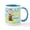 White/Blue Inside, variant on CafePress - Charlie Brown Comic Strip - 11 oz Ceramic Mug - Novelty Coffee Tea Cup