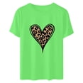 thumbnail image 4 of LSLJS Women's T-shirt Imprimé Arbre de Noël à Manches Courtes Col Rond Décontracté, 4 of 5