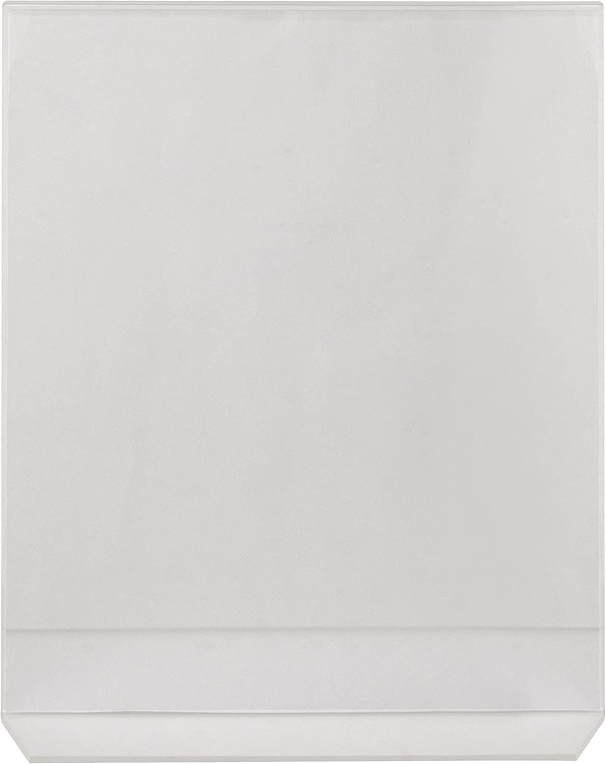 Clear Acrylic Bent Easel 8" x 10" Picture Frames - Pack of 12
